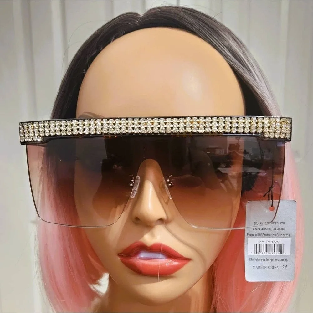 Sunglasses Women Brown & Gold CV 400‎ Protection
